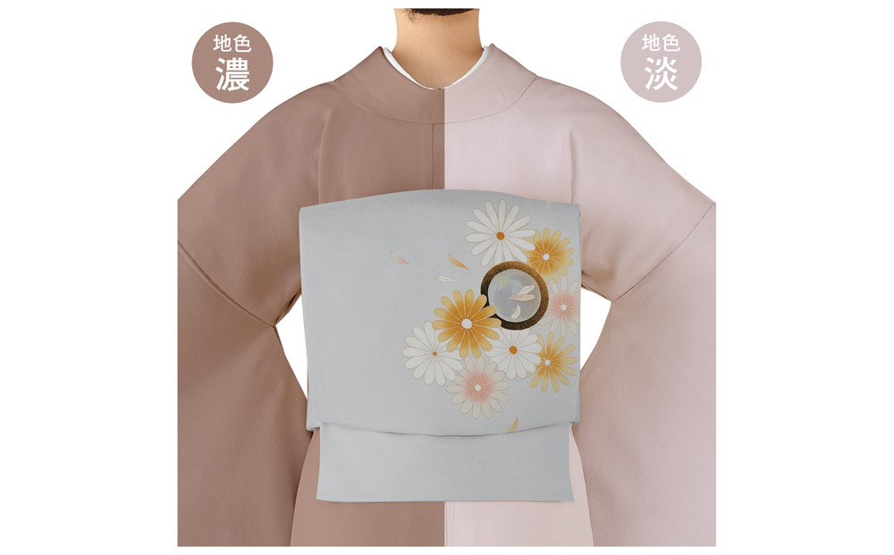 【和装振興応援プロジェクト】歳時記9月1「重陽の節句」京手描友禅 染帯｜染帯 着物 織物 人気 おすすめ [ 手描友禅 帯 染匠 職人 歳時記 人気 おすすめ ギフト プレゼント お取り寄せ 通販 送料無料 ふるさと納税 ]