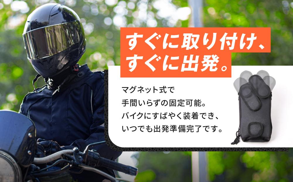 【デグナー】マグネット式タンクバッグ[NB-142MAG]【ブラック】［ 京都 バイクギア バッグ 鞄 かばん 人気 おすすめ 革 レザー ツーリング ライダー バイカー バイク ブランド メーカー ギア パーツ ］