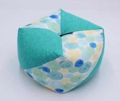 【 洛中高岡屋 】えがおつながる、おざぶとん『おじゃみキッズ学（がく）』（しゃぼんふゆ＆藍玉）