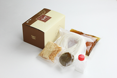 【権太呂】京麺詰合せ（きつね・しっぽく・加里伊うどん　３種×２個ずつ　計6人前セット）