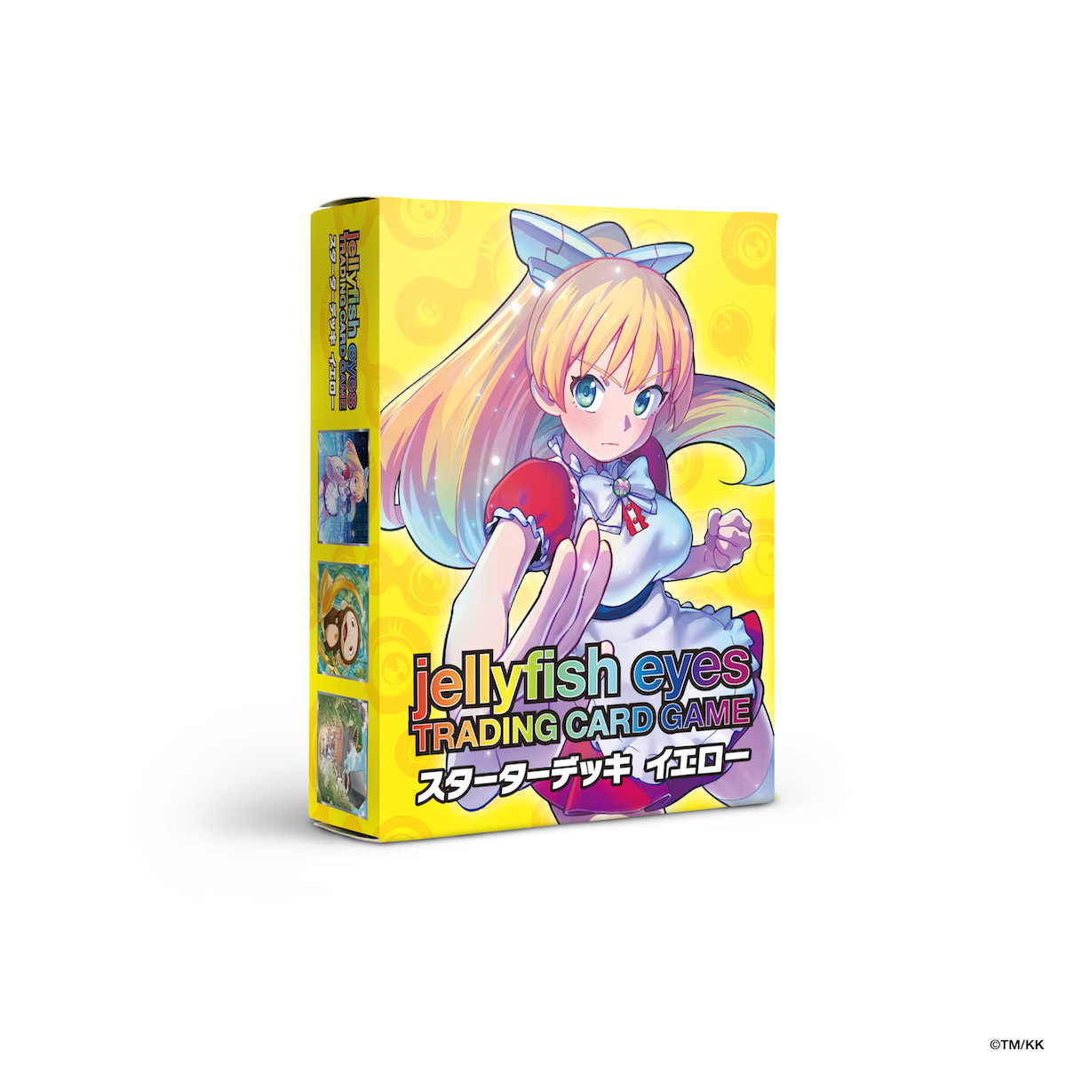 めめめのくらげ TRADING CARD GAME スターターデッキ イエロー｜京都 アート トレカ デッキ［ 京都 アーティスト 村上隆 カイカイキキ トレーディングカード めめくらげ スターターデッキ バトル ゲーム カード ふるさと納税 ］