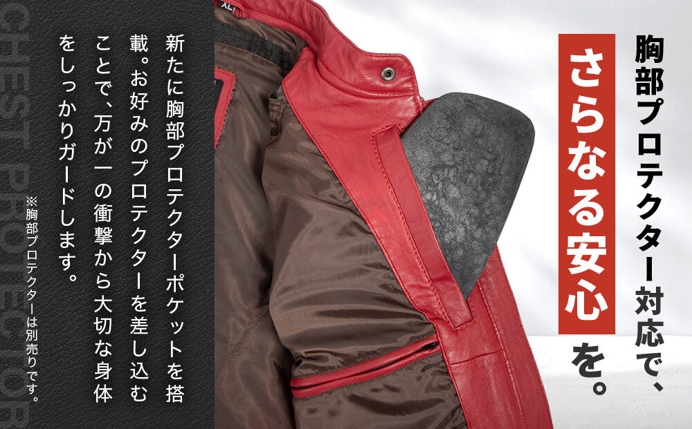 【デグナー】レディースレザージャケット＜ブラック XLサイズ＞｜京都 バイクギア 人気ブランド バイク [FR20SJ-9A]［ バイク用品 レザージャケット 羊革 軽くて丈夫 レディース 人気 おすすめ レザー 革 革ジャン ツーリング ライダー バイカー お取り寄せ 通販 送料無料 ふるさと納税 ］