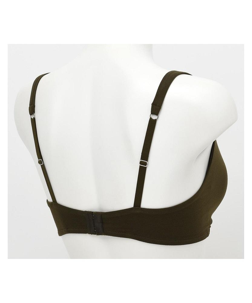 【ウンナナクール】364 コットン＜Sサイズ＞シルバーグレー＋オリーブ 2枚セット【ワコール】