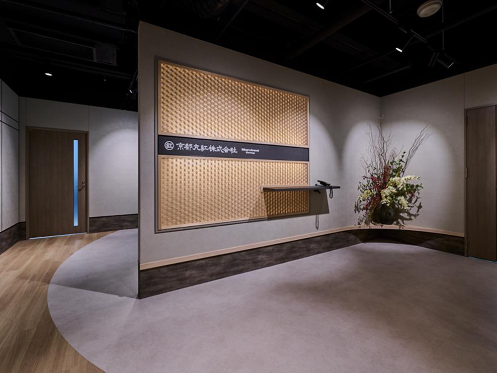 【京都丸紅】V&Aシルクオーガンジーショール（グレー）