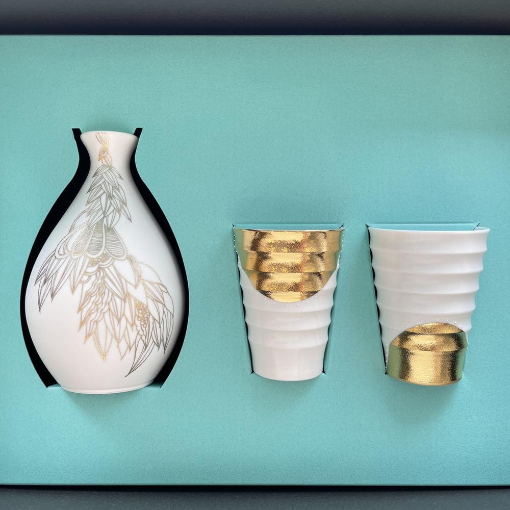 【SIONE】酒器セット(徳利、おちょこ２点セット)