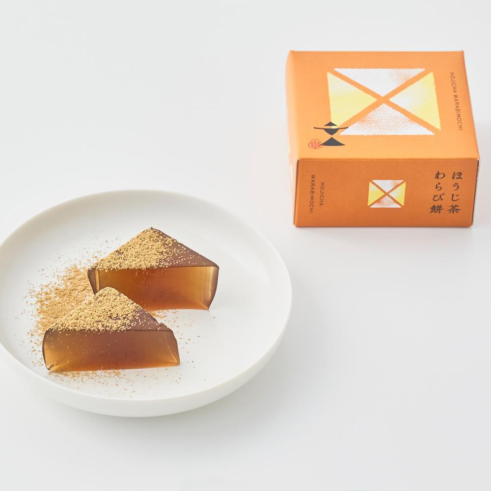 【文の助茶屋】わらび餅8個詰合せ（ニッキ・抹茶・和三盆・ほうじ茶・黒糖）