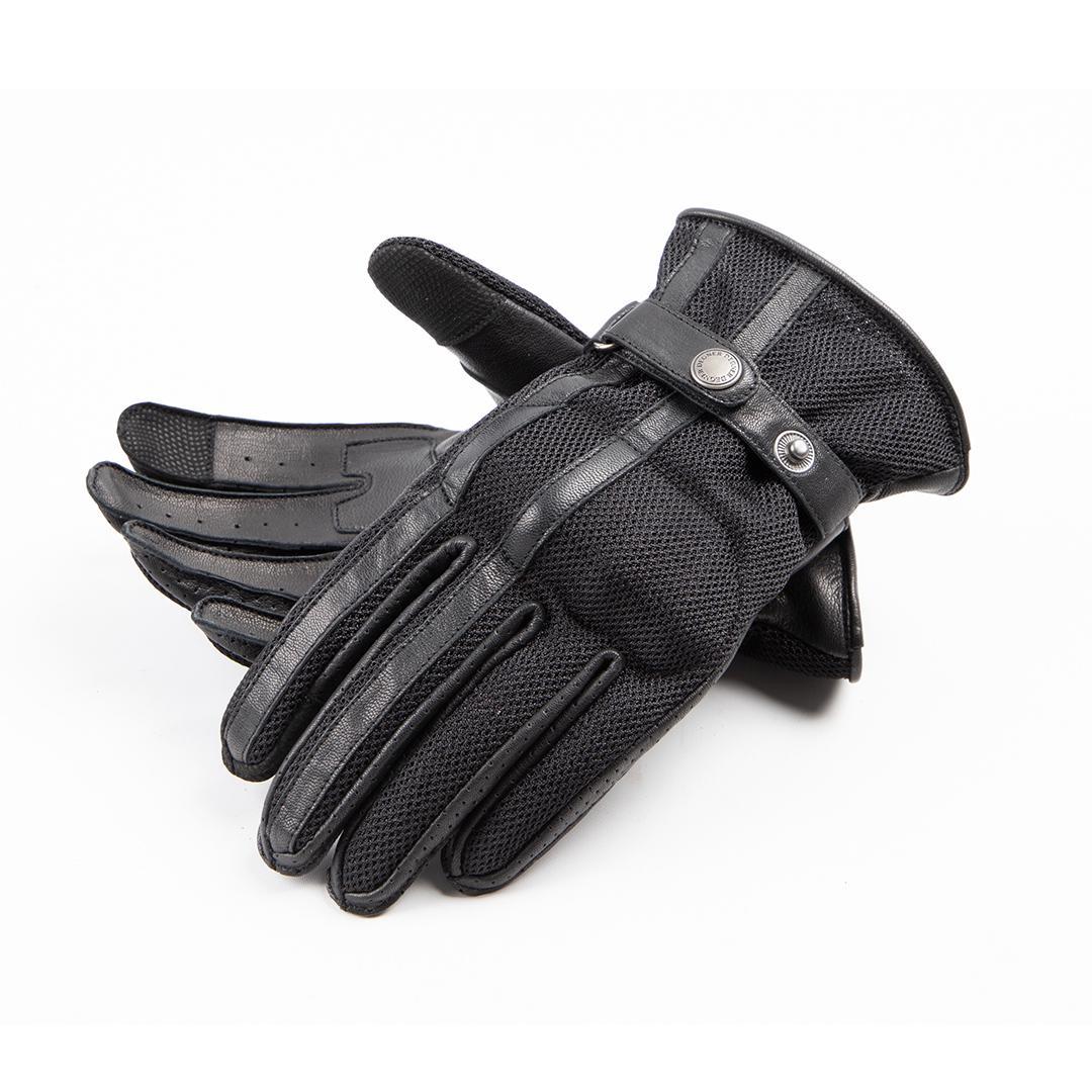 【デグナー】メッシュグローブ[TG-96M]ブラック＜Lサイズ＞［ 京都 バイク 革製品 ブランド グローブ 人気 おすすめ 革 ハーフ メッシュ レザー ツーリング ライダー バイカー バイクギア メーカー ギア パーツ 送料無料 ふるさと納税 ］