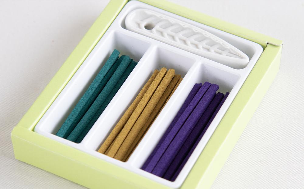 【宇野鳳翔堂】線香 花好（36本入り×5セット 線香立て付）