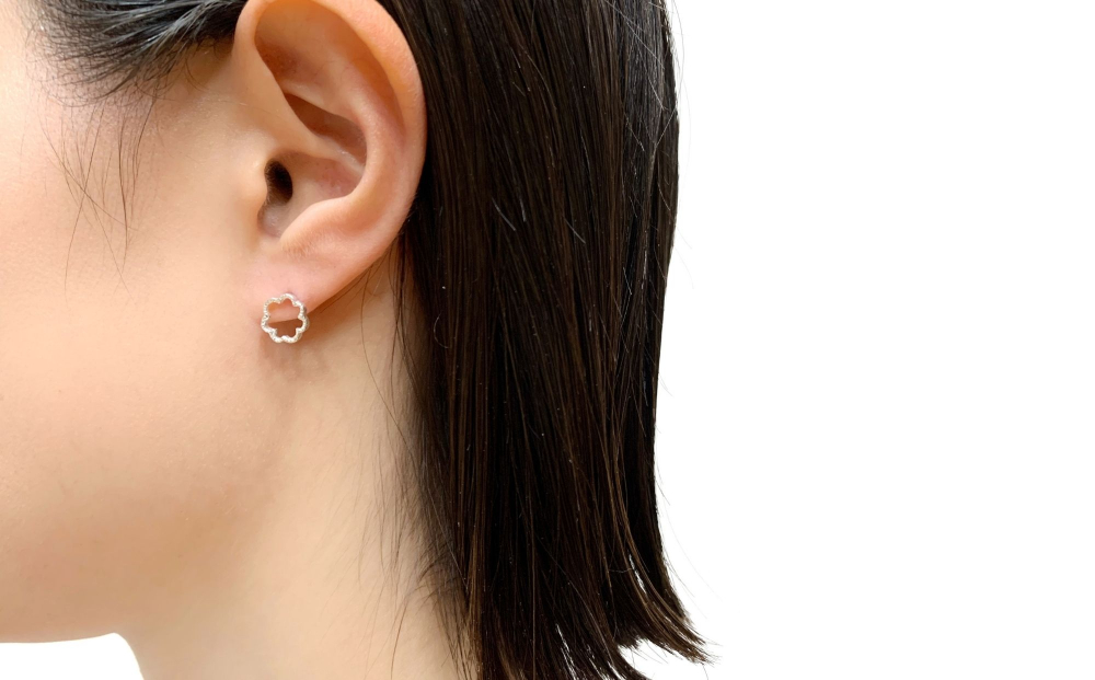 KAORU】ミモザ ピアス / シルバー [ 京都 アクセサリー ブランド 人気