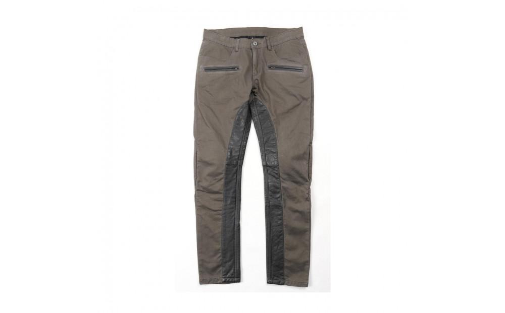 【デグナー】メンズコットンパンツ [DP-32] アーミーグリーン ＜Sサイズ＞［ 京都 バイク 革製品 ブランド プロテクター パンツ 人気 おすすめ 革 レザー ツーリング ライダー バイカー バイクギア メーカー ギア パーツ 送料無料 ふるさと納税 ］