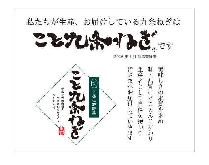 【こと京都】九条ねぎカット食べ比べセット（鍋仕様）