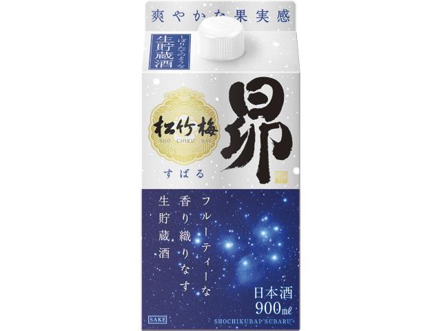 【宝酒造】松竹梅「昴」〈生貯蔵酒〉（900ML紙パック×6本）［ タカラ 京都 お酒 日本酒 清酒 人気 おすすめ 定番 おいしい ギフト プレゼント 贈答 ご自宅用 お取り寄せ ふるさと納税 ］