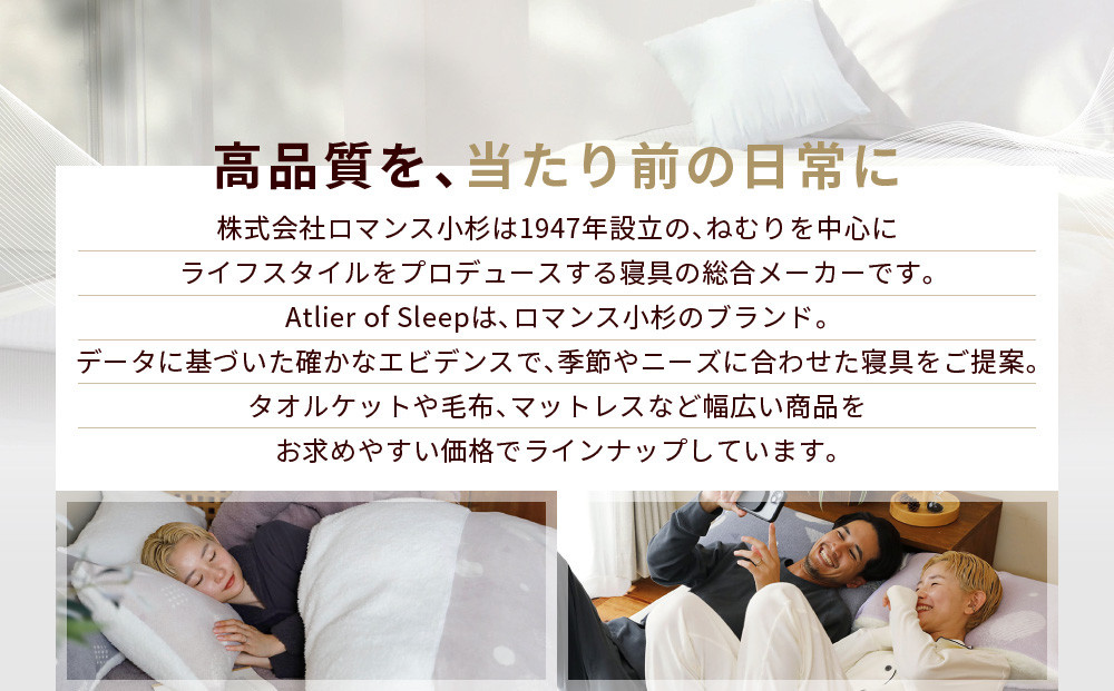 【ロマンス小杉】吸湿発熱シープボア あたたか敷きパッド クイーン＜ベージュ＞｜京都 寝具専門店 人気 あったかい 寝具［ あったか敷きパッド やわらか 暖か 防寒 快眠 睡眠 健康 人気 おすすめ 寝具 通販 送料無料 ふるさと納税 ］