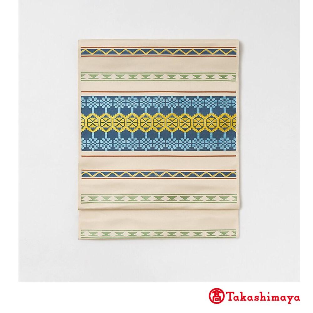 【龍村美術織物】龍村錦帯 なごや帯《太子段文》【高島屋選定品】