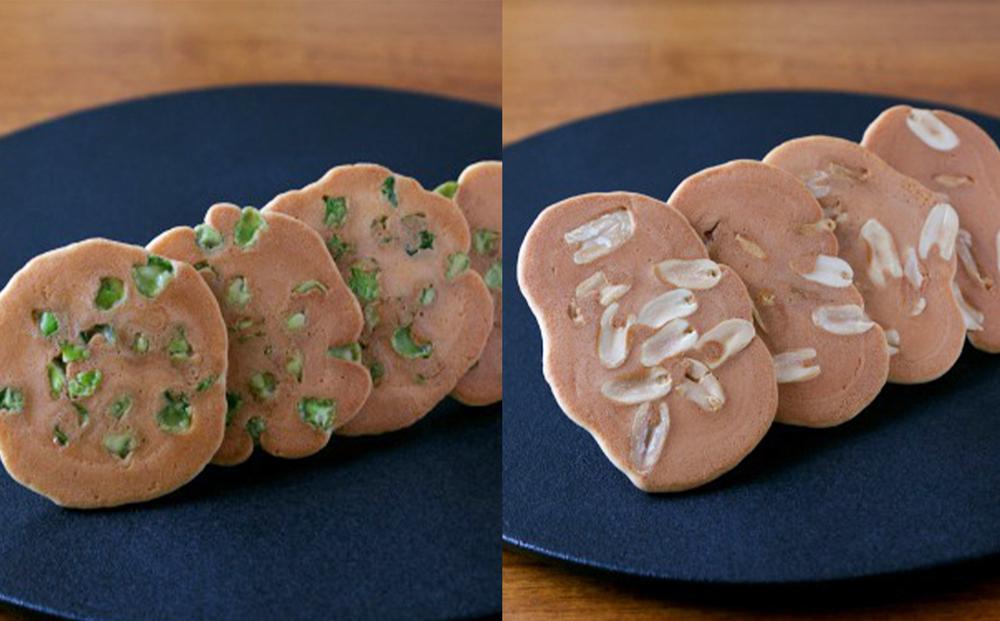 【おせんの里　松屋】元祖 稲荷せんべい・自家製玉子せんべい詰め合わせ