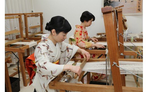 【西陣活性化を応援！】西陣織手織り体験