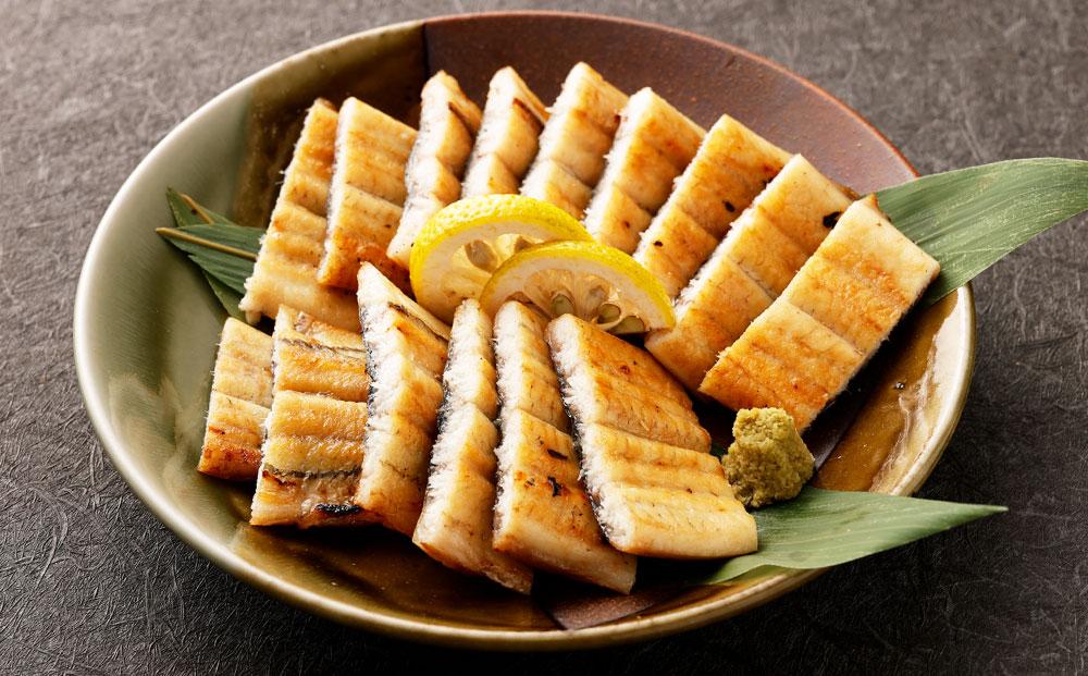 【秋月】うなぎ蒲焼炭火手焼 うなぎ白焼炭火手焼きの紅白セット