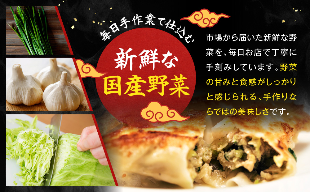 【マルシン飯店】京都・超行列店の熟成豚肉餃子40個入り(20個×2箱)｜京都東山 超人気中華 看板餃子［ 京都 中華 行列店 人気店 こだわり餃子 熟成豚 手作り 国産 グルメ おすすめ ぎょうざ 点心 お惣菜 お取り寄せ 通販 送料無料 ふるさと納税 ］