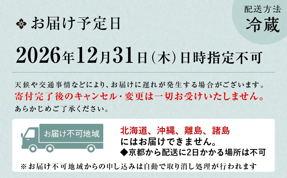こうろ特製 大満足の一人前おせち料理(ニ客) ｜京都 老舗旅館 人気おせち［ 旅館こうろ おせち おせち料理 京料理 人気 おすすめ グルメ 正月 お祝い 老舗 グルメ ご自宅用 2027 正月 お祝い お取り寄せ 通販 送料無料 ふるさと納税 ］