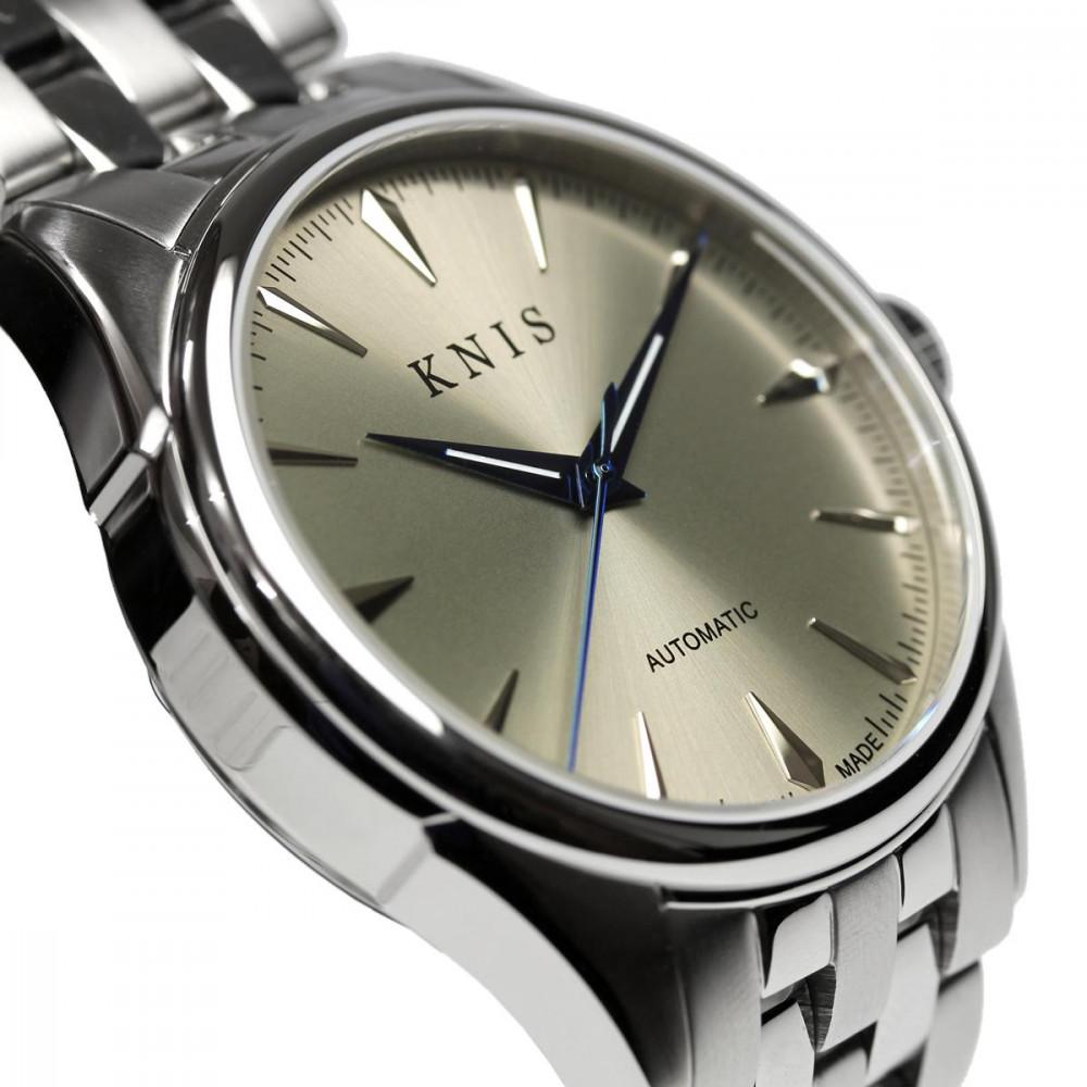 【KNIS KYOTO】サンレイダイアル 日本製 自動巻き 腕時計 シャンパンゴールド｜京都発 腕時計 人気ブランド おしゃれ［ 京都 ニス 腕時計 国産 MIYOTA おしゃれ 上品 人気 おすすめ ウォッチ 時計 高級 ファッション お取り寄せ 通販 送料無料 ふるさと納税 ］