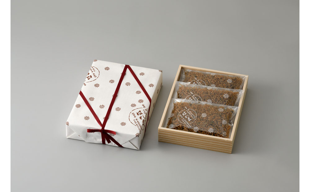 【はれま】チリメン山椒144g(48g×3袋)｜京都 老舗 ちりめん山椒 人気［ ちりめん山椒発祥 有名店 保存料無添加 グルメ おじゃこ しらす ご飯のお供 肴 魚 海鮮 ギフト プレゼント 人気 おすすめ お取り寄せ 通販 送料無料 ふるさと納税 ］