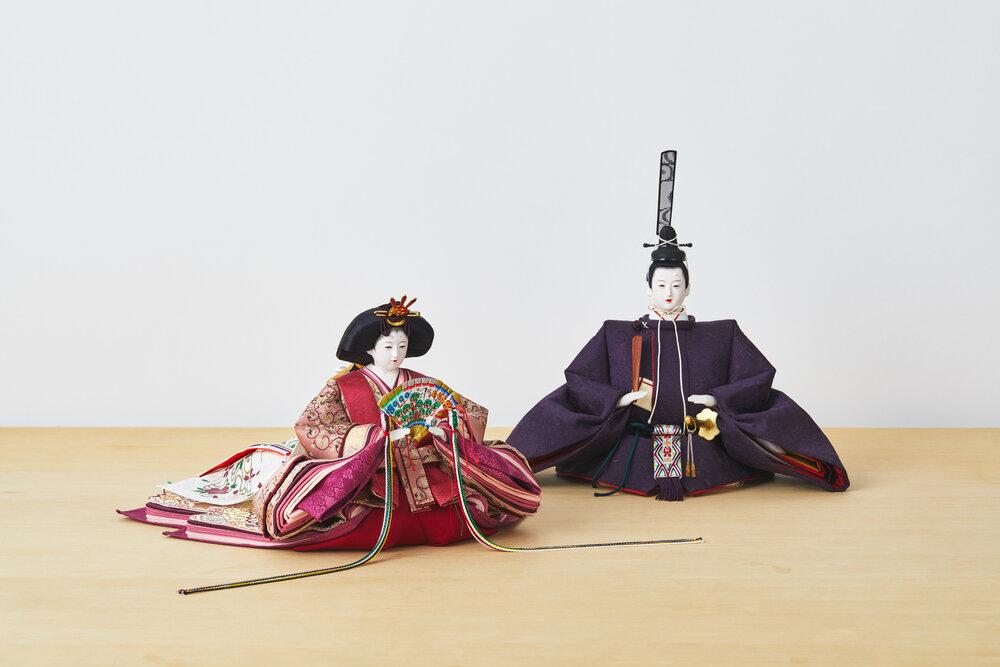 【京都西陣 たくみ人形】親王飾り－結－