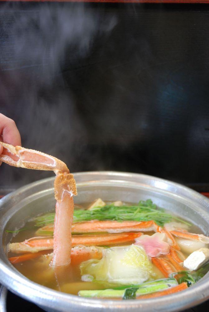 【山よし】「生」のかにすきセット 2人前