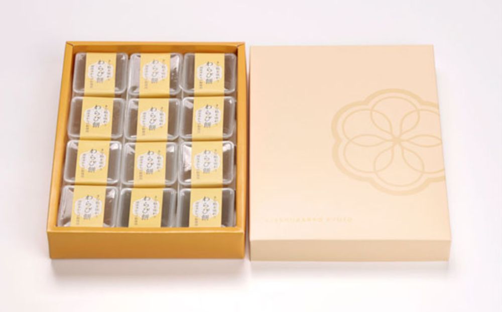 【吉祥菓寮】きな粉を味わう 京都はんなりわらび餅 12個｜京都 スイーツ わらび餅 人気［ 京都 スイーツ わらび餅 きな粉 人気 おすすめ デザート 和菓子 洋菓子 おやつ カフェ お取り寄せ 通販 送料無料 ふるさと納税 ］