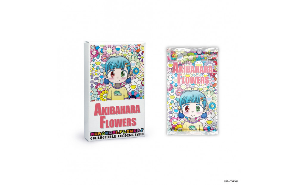 Murakami.Flowers Collectible Trading Card - AKIBAHARA FLOWERS(BOX)｜京都 アート カード 人気アート［ 京都 村上隆 カイカイキキ アーティスト トレーディングカード トレカ  おしゃれ かわいい アート 現代美術 人気 おすすめ 通販 送料無料 ふるさと納税 ］