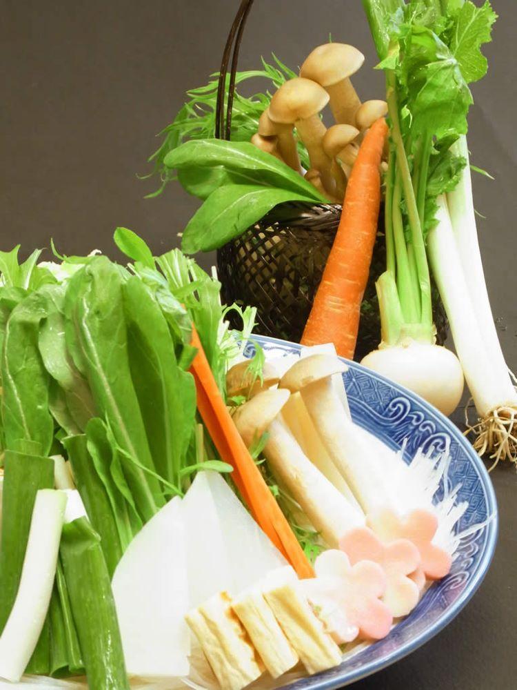 【山よし】「生」のかにすきセット 2人前