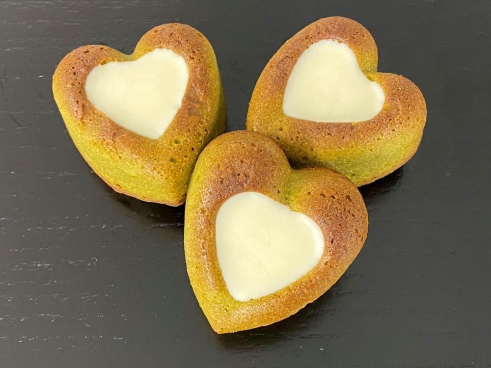 【京都パティスリーボゥ・ベル・ベル】ハートのマドレーヌお抹茶16個入り［ 京都 スイーツ 焼菓子 おいしい 人気 おすすめ お取り寄せ お菓子 洋菓子 ］