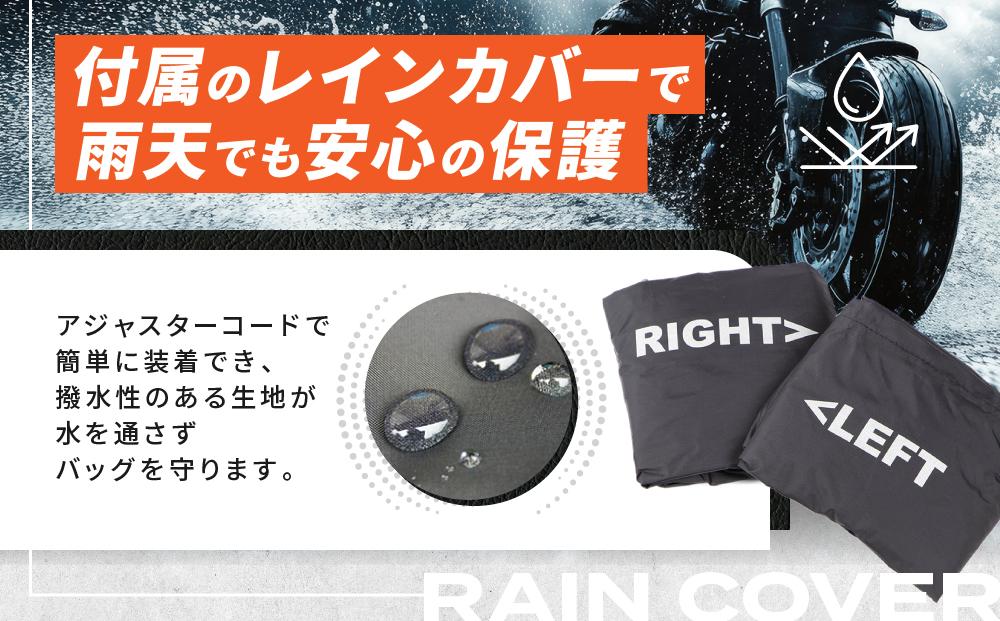 【デグナー】スポーツダブルバッグ[NB-36]【ブラック－グレーパイピング】［ 京都 バイクギア バッグ 鞄 かばん 人気 おすすめ 革 レザー ツーリング ライダー バイカー バイク ブランド メーカー ギア パーツ ］