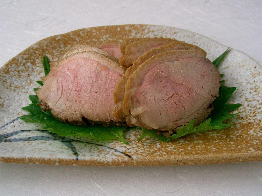 【京料理 坂安】鴨ロース（片身ブロック）