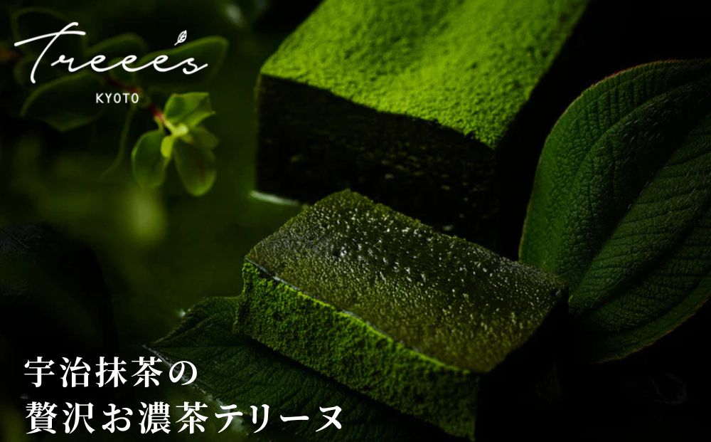【TREEE’S】お濃茶テリーヌ(京都/ギフト/洋菓子/抹茶/スイーツ)［ 京都 まっちゃ お茶 チョコレート チョコ オーガニック  人気 おすすめ ギフト プレゼント 贈答 お取り寄せ お菓子 スイーツ ］
