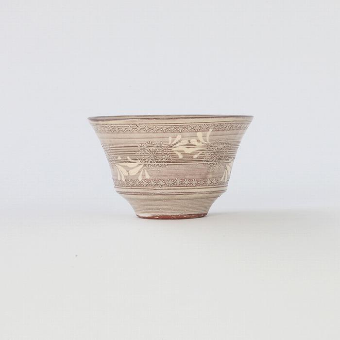 【たち吉】京三島 お茶呑茶碗