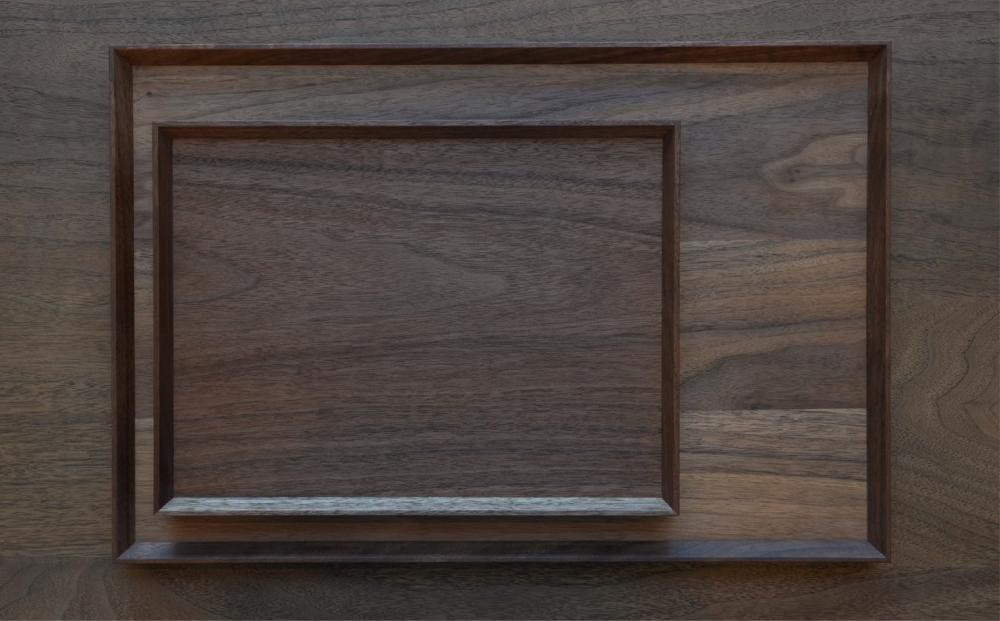 【FILE FURNITURE WORKS】木製トレー(W30×D22.5)/ウォールナット/S［ 京都 家具 ブランド ファイル木製 トレー おしゃれ 人気 おすすめ 雑貨 キッチン用品 日用品 インテリア お取り寄せ 通販 送料無料 ふるさと納税 ］
