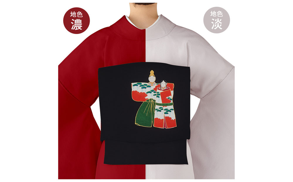 【和装振興応援プロジェクト】歳時記3月3「ひな祭り」京手描友禅 染帯｜染帯 着物 織物 人気 おすすめ [ 手描友禅 帯 染匠 職人 歳時記 人気 おすすめ ギフト プレゼント お取り寄せ 通販 送料無料 ふるさと納税 ]