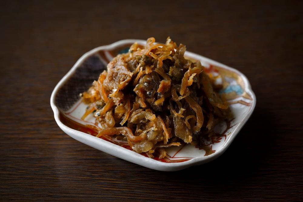 【三味洪庵】但馬牛 牛肉ちりめん(140g) 丹波黒豆ワイン煮(150g) セット(桐箱）