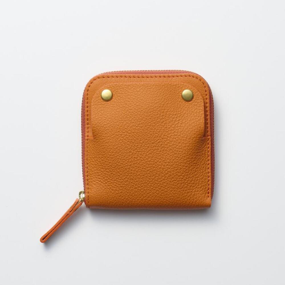 【洛景工房】ウォレットキーケース「SMART MOVE！PLUS！」＜とこしえの橘（オレンジ）＞