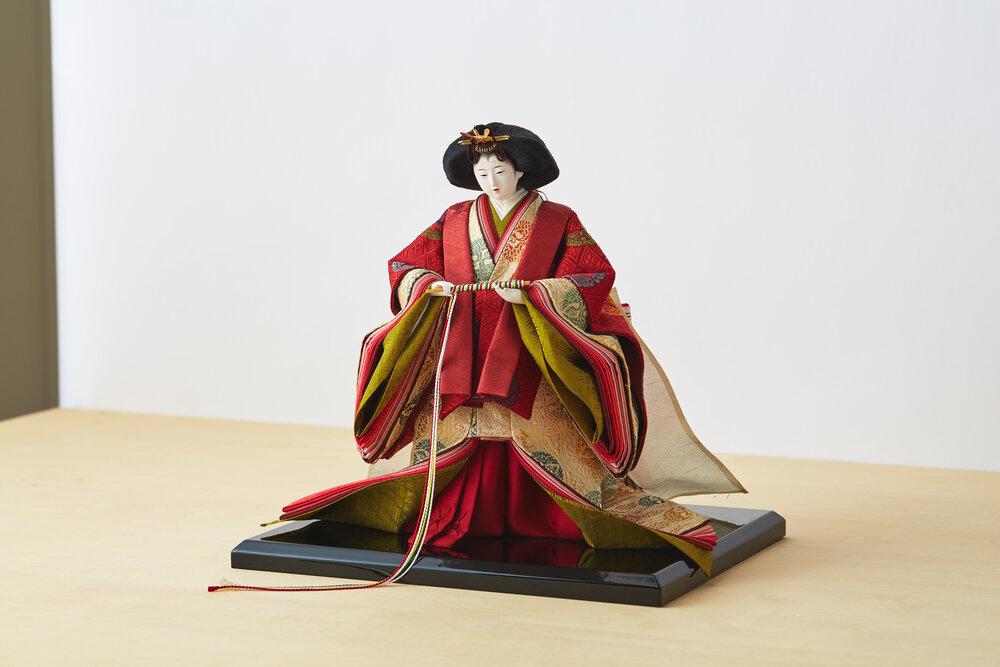 【京都西陣 たくみ人形】立雛－翔雲－