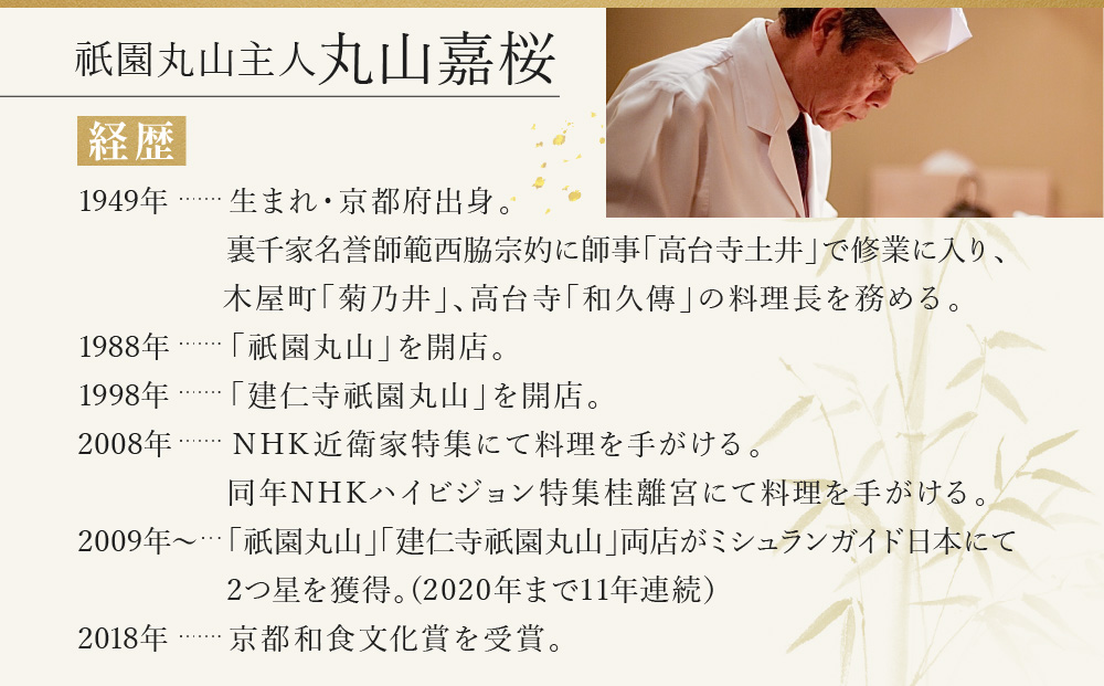 【祇園丸山】甘味３種セット［ 京都 祇園 料亭 名店 ミシュラン 京料理 和食 お取り寄せ 送料無料 ふるさと納税 ］