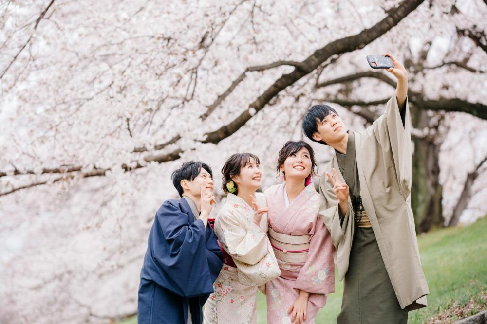 【京都着物レンタル夢館 五条店】施設ご利用券（1,000円券×4枚）