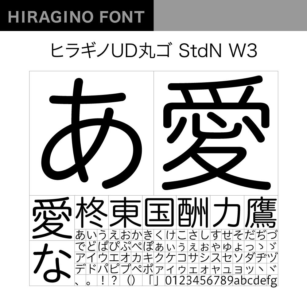 【ヒラギノフォント】ふるさと納税セット ヒラギノUD14書体（ライセンス版）SCREEN
