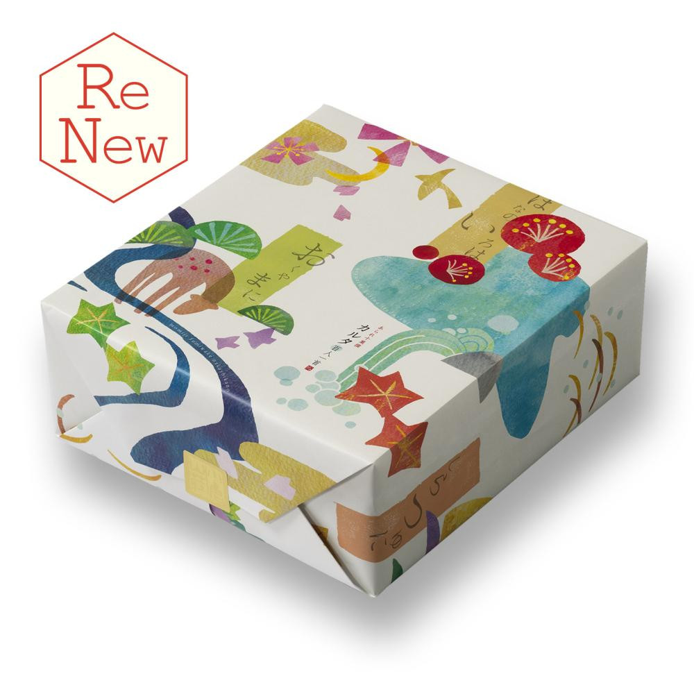 【小倉山荘】カルタ百人一首 化粧箱(大) （袋数の目安：約160袋）｜京都 老舗 あられ せんべい レビュー高評価 人気セット［食べ比べ 詰め合せ 個包装 ギフトにぴったり グルメ おすすめ お菓子 和菓子 プレゼント 贈答 送料無料］