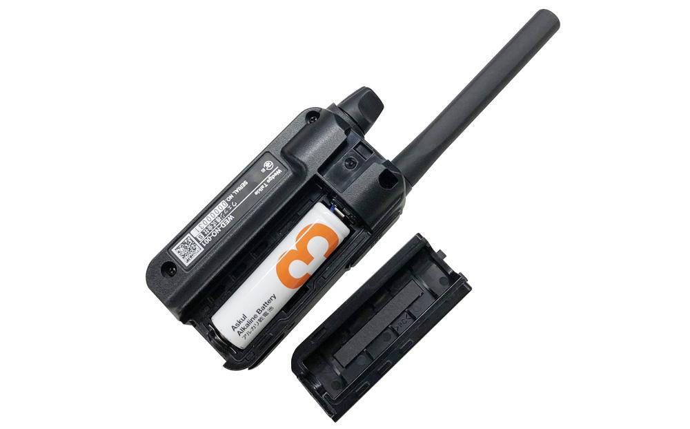 トランシーバー WED-NO-001 イヤホンマイクセット【ウェッジ】