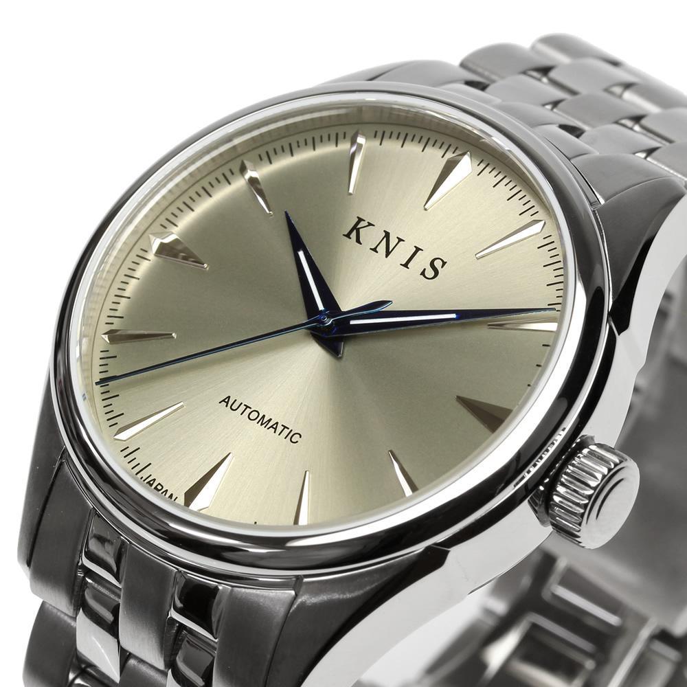 【KNIS KYOTO】サンレイダイアル 日本製 自動巻き 腕時計 シャンパンゴールド｜京都発 腕時計 人気ブランド おしゃれ［ 京都 ニス 腕時計 国産 MIYOTA おしゃれ 上品 人気 おすすめ ウォッチ 時計 高級 ファッション お取り寄せ 通販 送料無料 ふるさと納税 ］