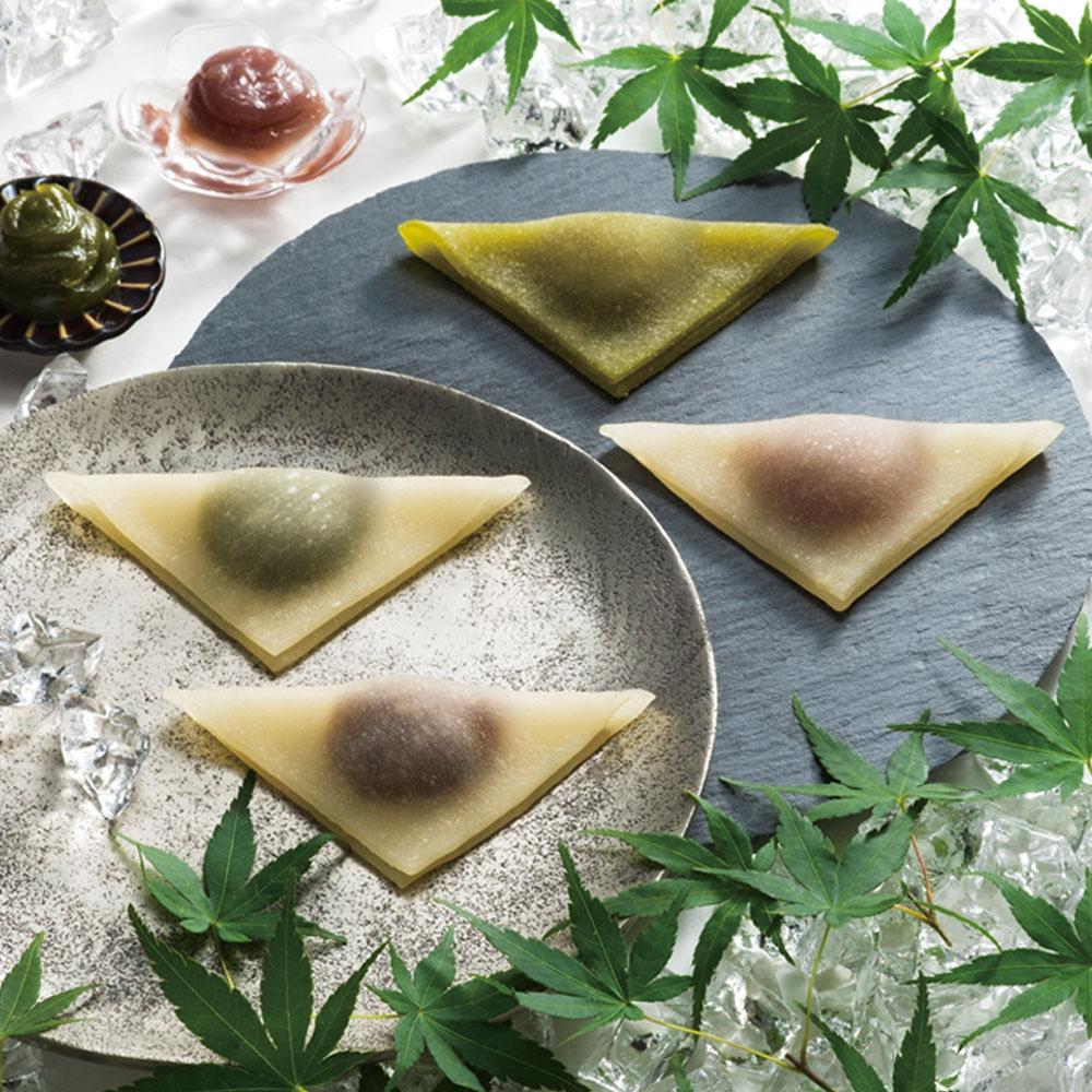 【美十】冷んやりプルプル生地の「夏おたべ」 2箱セット