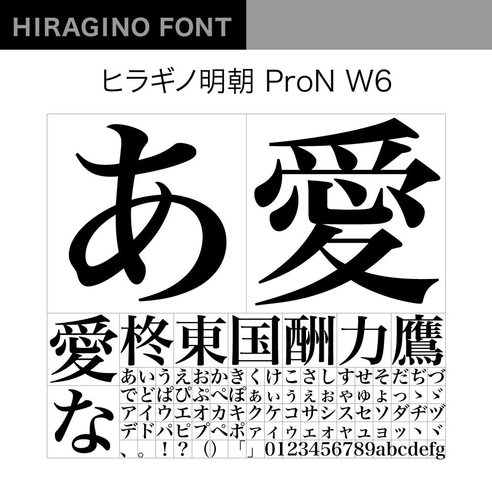 【ヒラギノフォント】ふるさと納税セット ヒラギノ基本6書体（ライセンス版）SCREEN