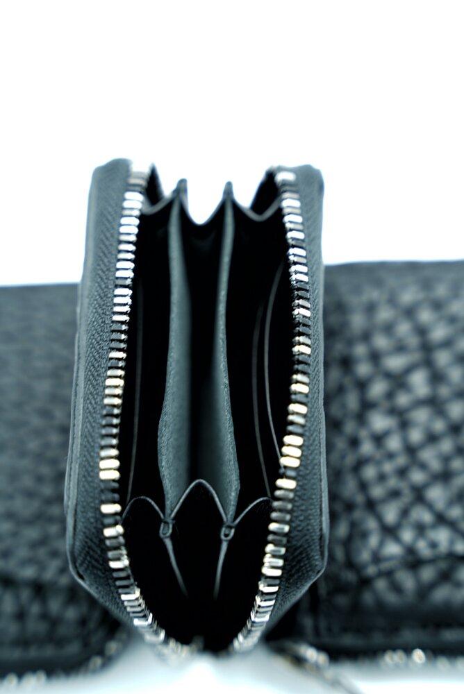 【ierib】MINI WALLET / ミニウォレット / BULL / BLACK