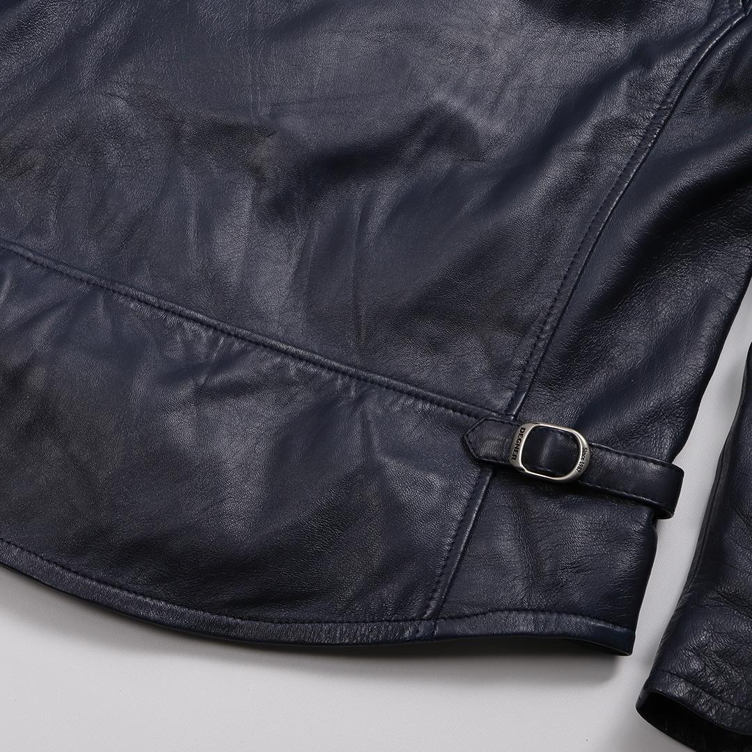 【デグナー】レザージャケット ブラック〈XLWサイズ〉22SJ-3［ 京都 バイクギア ジャケット 人気 おすすめ 革 レザー ツーリング ライダー バイカー バイク ブランド メーカー ギア パーツ ］